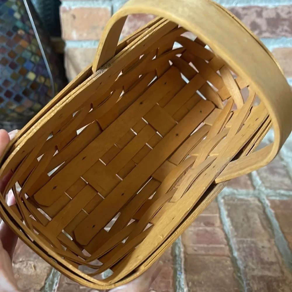 Vtg Longaberger 2000 American Cancer Society Horizon of Hope Basket